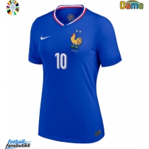 Frankrike Kylian Mbappe #10 Hjemmedrakt Dame EM 2024 Kortermet